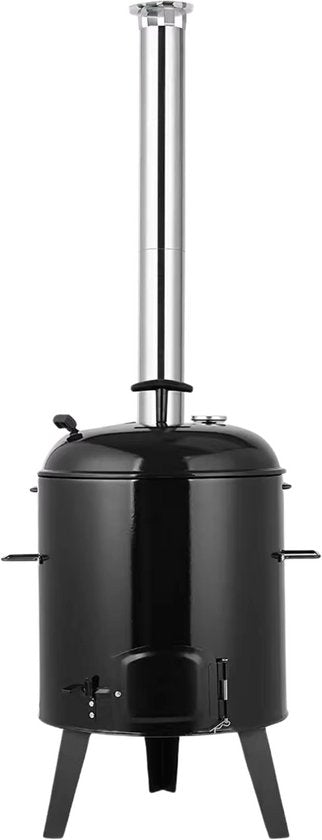 Hongaarse Goulash Ketel met Deksel - Braadpan - Stoofpot - Stoofoven & Goulash Kanon Grillfunctie - Ideaal voor Originele Goulash - 21L