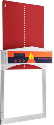 Automatische Kippendeur - Kippenluik - Chickenguard - Hokopener - Met Tandwielheffer - Gegalvaniseerd - Weerbestendig Systeem