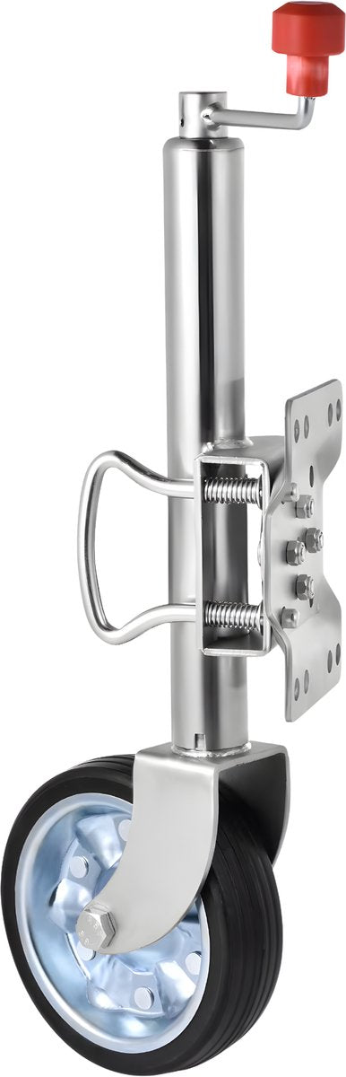 Neuswiel 680KG - Aanhangwagenkrik met wiel - Voor campers, boottrailers en aanhangers