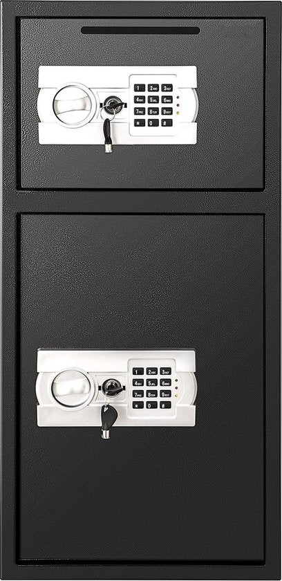 Grote kluis - 2-laags staalkluis - Elektronisch cilinderslot