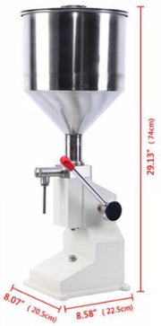 Bolt Edge Vulmachine voor Vloeistof - Flessenvuller 5-50 ml - Geschikt voor Shampoo, Olie, Crème, Drank