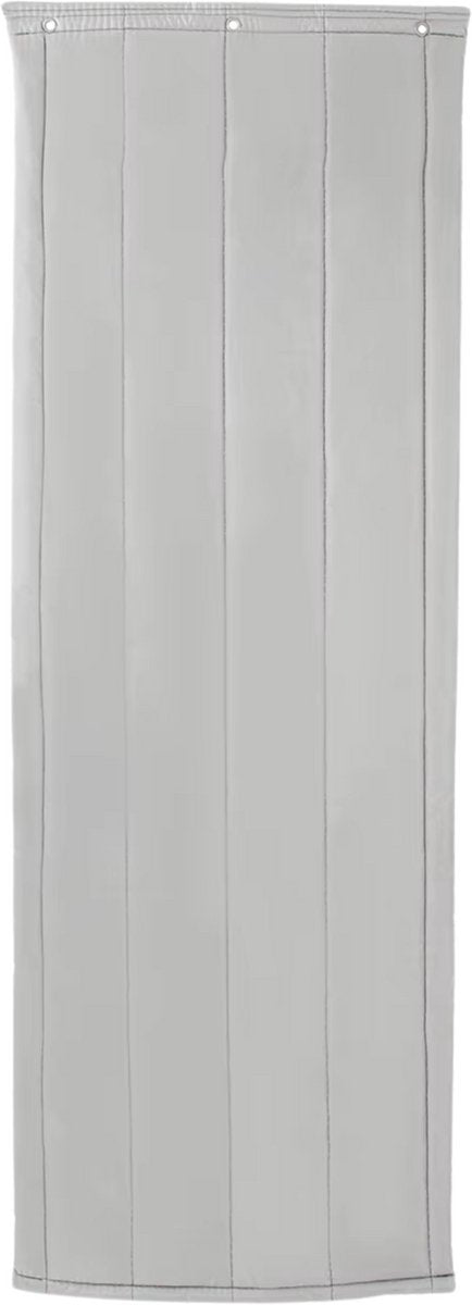 Deurgordijn - Vliegengordijn - Voor Winterisolatie en Privacy - Grijs 70× 200 cm