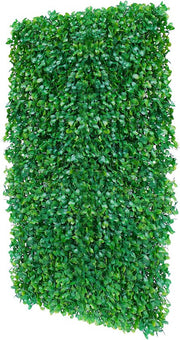 Kunstgras Muurpanelen - Kunstgras achtergrond - Decoratie - Wanddecoratie - Set van 12 - Voor Binnen & Buiten - Groene Heg Wanddecoratie van PE - Ideaal voor Tuin, Balkon, Achtertuin of Achtergrondmuur