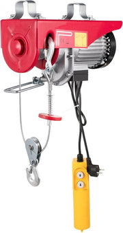 Elektrische kabeltakel - Met afstandsbediening - Takel lier - Hijskraan - 125-250KG - Garage lier - 12m hefhoogte