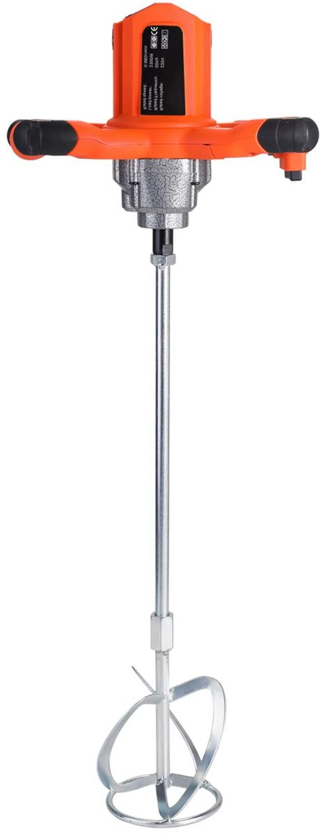 Handheld Betonmixer Vireo - 2600W - 6 Snelheden - Verstelbare Roerder - Elektrische Mix - M14 Mengstaaf
