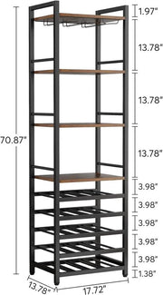 Hoge Consoletafel - Haltafel - 180cm - Wandtafel - Gang of woonkamer - Bruin