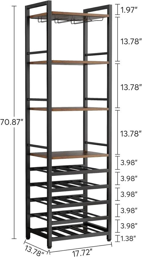 Hoge Consoletafel - Haltafel - 180cm - Wandtafel - Gang of woonkamer - Bruin