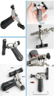 Happyment Mountainbike Reparatie Kit - 8 delig - Onderhoudsset Voor Fiets - Fietsgereedschap Set - Ketting - Ventiel - Tandwiel