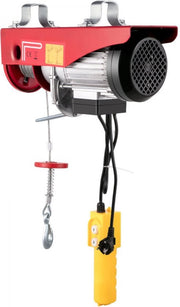 Elektrische kabeltakel - Met afstandsbediening - Takel lier - Hijskraan - 125-250KG - Garage lier - 12m hefhoogte