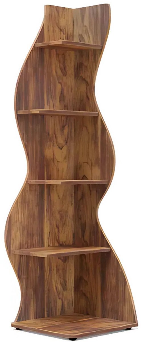 Moderne boekenkast 5 lagen - Bruin - Boekenrek - Woonkamer, slaapkamer en kinderkamer - Hout - 180cm