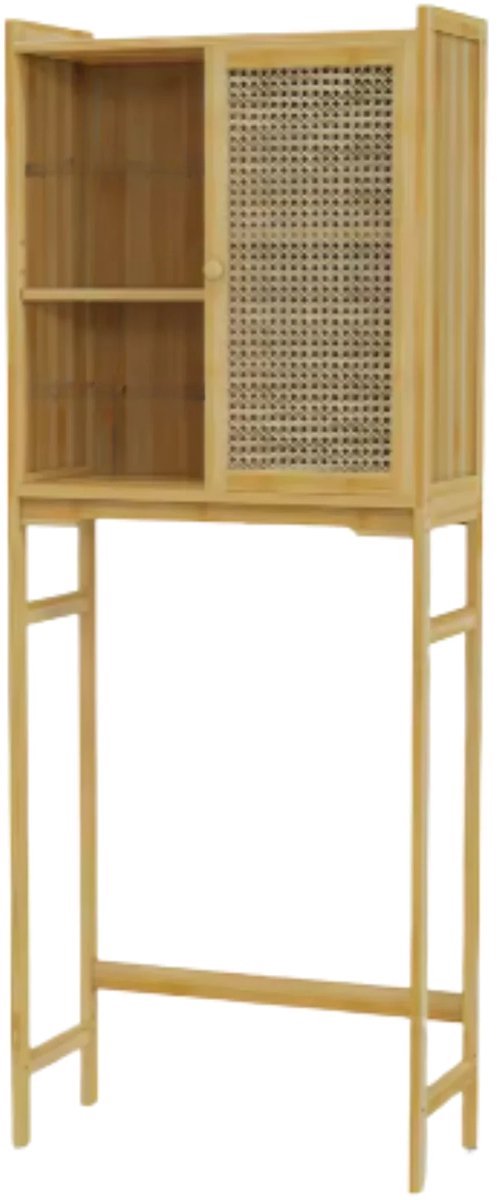 Wasmachine ombouw Grandiose - Meubelkast voor wc - Opbouwmeubel - Droger - 155x60cm