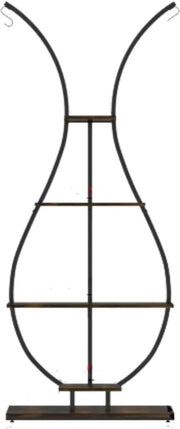 Plantenstandaard Madelief Opulence - Vaas vorm - Plantenrek - Plantentafel - Voor binnen & buitengebruik - Bloempothouder - Bamboe - Zonder verlichting