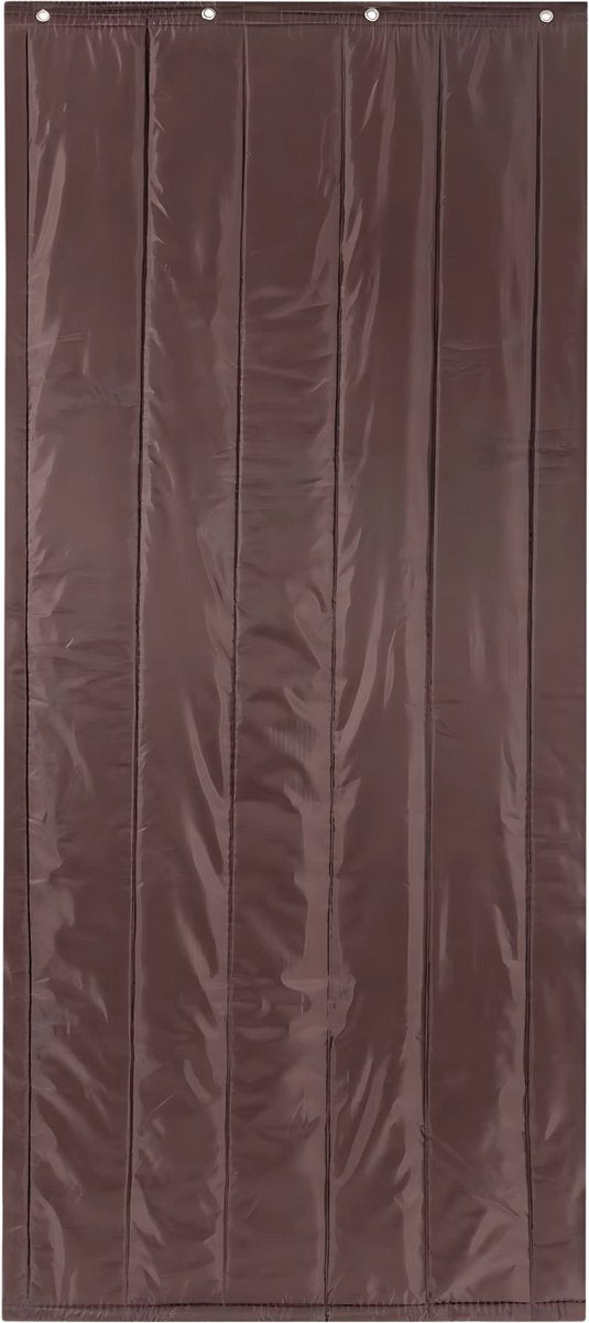 Deurgordijn - Vliegengordijn - Voor Winterisolatie en Privacy - Coffee 90 x 210 cm