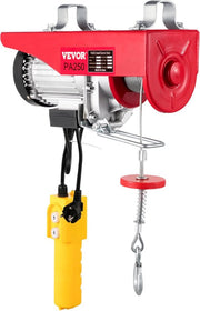 Elektrische kabeltakel - Met afstandsbediening - Takel lier - Hijskraan - 125-250KG - Garage lier - 12m hefhoogte