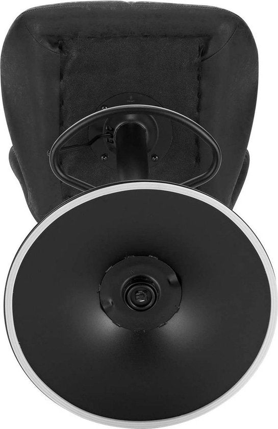 Bolt Edge Barkruk Comfy - Zwart - Kunstleer - Ergonomisch - Verstelbaar - Zithoogte 60-82cm