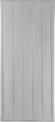 Deurgordijn - Vliegengordijn - Voor Winterisolatie en Privacy - Grijs 90 × 200 cm