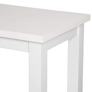 Happyment Bartafel London - Wit - Voor binnen - Keuken - Hout - Metaal - Rechthoekig - 120x40x100cm