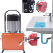1000W Elektrische Afvoerreiniger - Riool- & Afvalpijpreiniger voor Toilet, Wasbak & Gootsteen - Krachtige Baggermachine voor Huishouden & Restaurants
