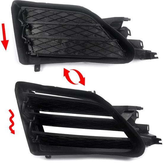 Voorbumper Grille - Rechts & Links - Voor Tesla Model S (2016-2020)