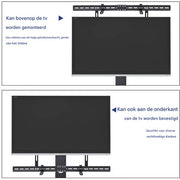 Universele soundbar beugel - Tot 6kg - Ophangbeugel - Universeel - Metalen montagebeugel