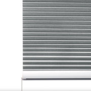 Bolt Edge Honinggraat Gordijn - Grijs - 85x130cm - Lichtdoorlatend - Polyester
