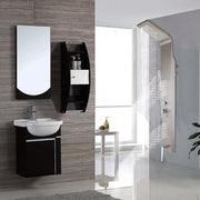 Happyment Compleet Douchesysteem - Doucheset - Hoofddouche & Handdouche - Massage Douche - Vierkante Regendouche voor Badkamer - 2 Douche Koppen - Zilver