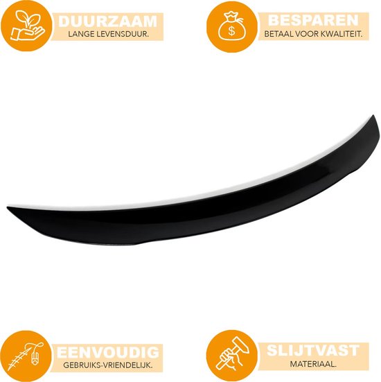 Spoiler A-Blade - Achterbumper Spoiler - Voor Mercedes CLA W118/X118/C118 (2018-2024) - AMG Stijl - Gloss Black - Auto Accessoires -
