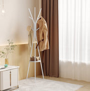 Kapstok Staand - Deluxe - 9 Haken - Met Plank - Metaal - Modern Ontwerp