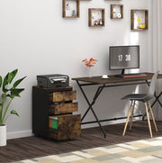 Bolt Edge Archiefkast - Donkerbruin - Hout - Ladeblok bureau - 40x70x40cm