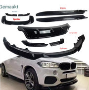 Bodykits Deluxe - Voor BMW X5 F15 M Sport (2013-2018) - Voorlip Spoiler, Achter Diffuser, Zijrok - Auto accessoires