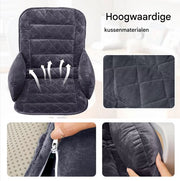 Bureaustoel kussen - Rugkussen - Ergonomisch - Universeel - Donkergroen
