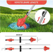 Draadloze Grastrimmer 21V - Elektrische Strimmer - Inclusief Accu - Voor Gras, Onkruid & Tuinonderhoud