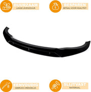 Voorbumper - Voor BMW X6 G06 M Sport 2020-2022 - Auto accessoires - Spoiler - Splitter - Bumper lip kit