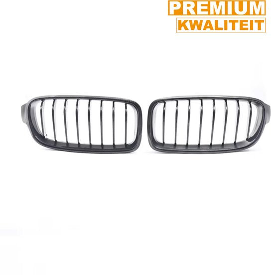 Voorbumper - Voor BMW F30/F31 3-Serie Sedan 2012-2016 - Auto accessoires - Voorgrille - Carbon Look - Bumpercover voorzijde