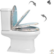 Happyment Antibacteriële Toiletbril Beach - Universeel - Met Softclose - Toiletbrillen - WC Bril – Toiletzitting