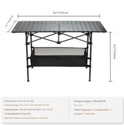 Campingtafel - Inklapbare - picknicktafel - 4 personen - Camping klaptafel inklapbaar - Kinderen & volwassenen