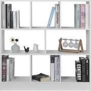 Happyment Open Boekenkast Malda - 8 Vakken - Wit - Boekenkast - Boekenrek - Woonkamer, slaapkamer en kinderkamer - Hout - 97.5 x 30 x 100 cm
