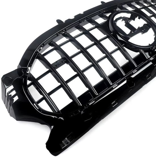 Voorbumper - Voor Mercedes GLA-Klasse H247 GLA200 2020-2023 - Auto accessoires - Niergrille - Gloss Zwart
