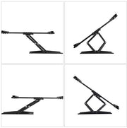 Muurbeugel Fioren - TV muurbeugel - Voor 30"-85" inch - Draaibaar en kantelbaar - Ultra Slim & ruimtebesparend - Beugel statief - Zwart