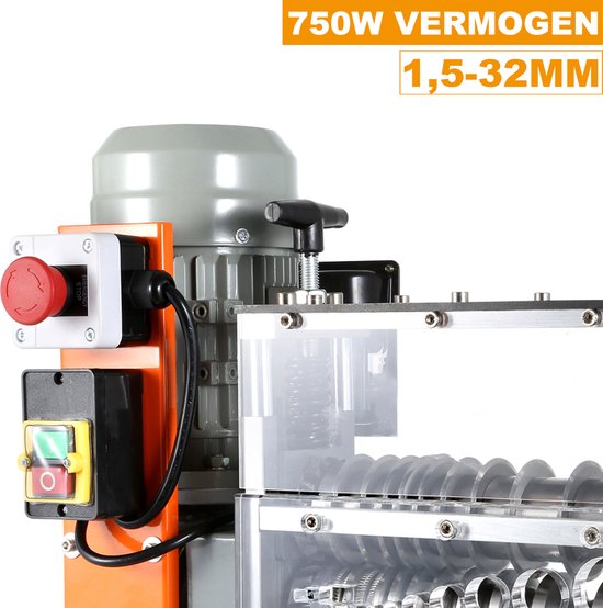 Happyment Kabelstripper Machine - 1,5-32mm - Automatische Striptang - Kabelpeller - Draadstripper - Stripmachine - Elektrisch - Koper en meer