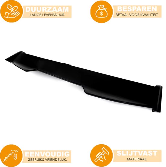 Achterbumper- Voor BMW X6/X6M G06 (2020-2024)- Spoiler - Glanzend Zwart - Sport Stijl - Auto accessoires