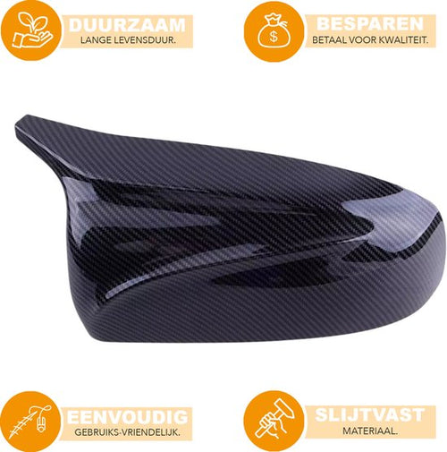 Auto onderdeel - Voor BMW X5 E70/X6 E71 2007-2013 - Auto accessoires - Zijspiegelkappen - Carbon Look