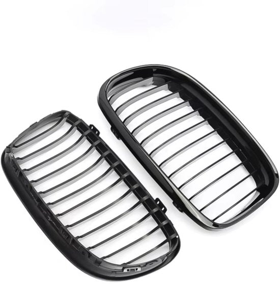 Voorbumper - Voor BMW E90/E91 Sedan 2009-2011 - Auto accessoires - Niergrille - Front grille - Gloss Zwart