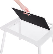 Kindertafel - Wit - Kinderbureau - Deluxe - Tekentafel - Speeltafel