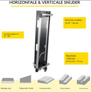Piepschuimsnijder PRO - Snijder - Snijtafel - 127 cm - Thermozaag Voor Precisiesnijden