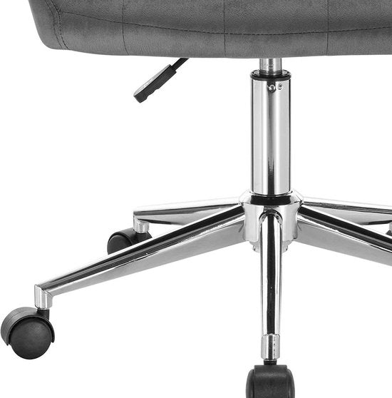 Bolt Edge Werkkruk - Donkergrijs - Stoffen bekleding - Ergonomisch - Met armleuning