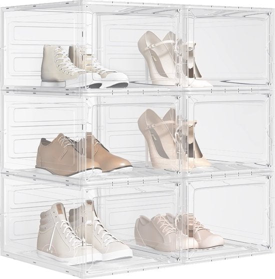 Schoenenbox - Transparant - 3 stuks - Sneakerbox - Opbergsysteem