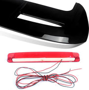 Spoiler Stridon - Achterbumper Spoiler Glanzend - Voor Ford Fiesta MK7/MK7.5 (2008-2019) - ST Stijl - Glanzend Zwart