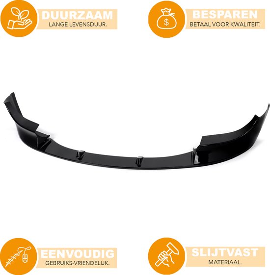 Voorbumper - Voor BMW E60 M5 2004-2010 - Auto accessoires - Lipsplitter - M stijl - Gloss Zwart
