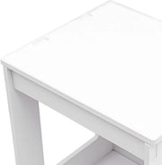Badkameropbergkast - Badkamermeubel - Ladekast - Voor Badkamer, Slaapkamer & Studeerkamer - 4-Laags Kast - 28x25x90 cm